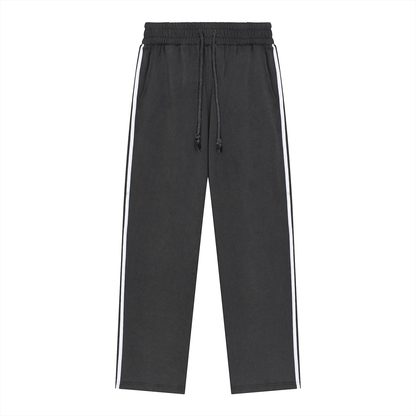 EMETH™ Jogger Snow Wash Bandes Contrastées | Oversize