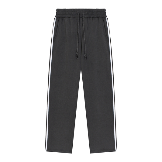 EMETH™ Jogger Snow Wash Bandes Contrastées | Oversize