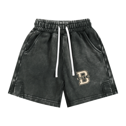 Short Enfant Snow Washed Varsity B – 290 GSM | EMETH Kids