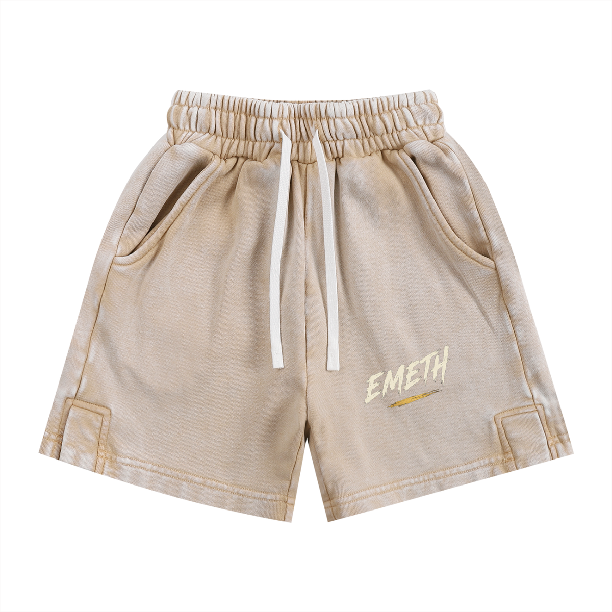Short Enfant Snow Washed EMETH Signature – 290 GSM | EMETH Kids