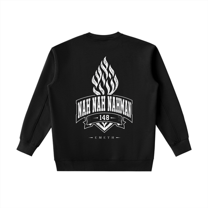 EMETH Essentials | Sweat Col Rond Flamme