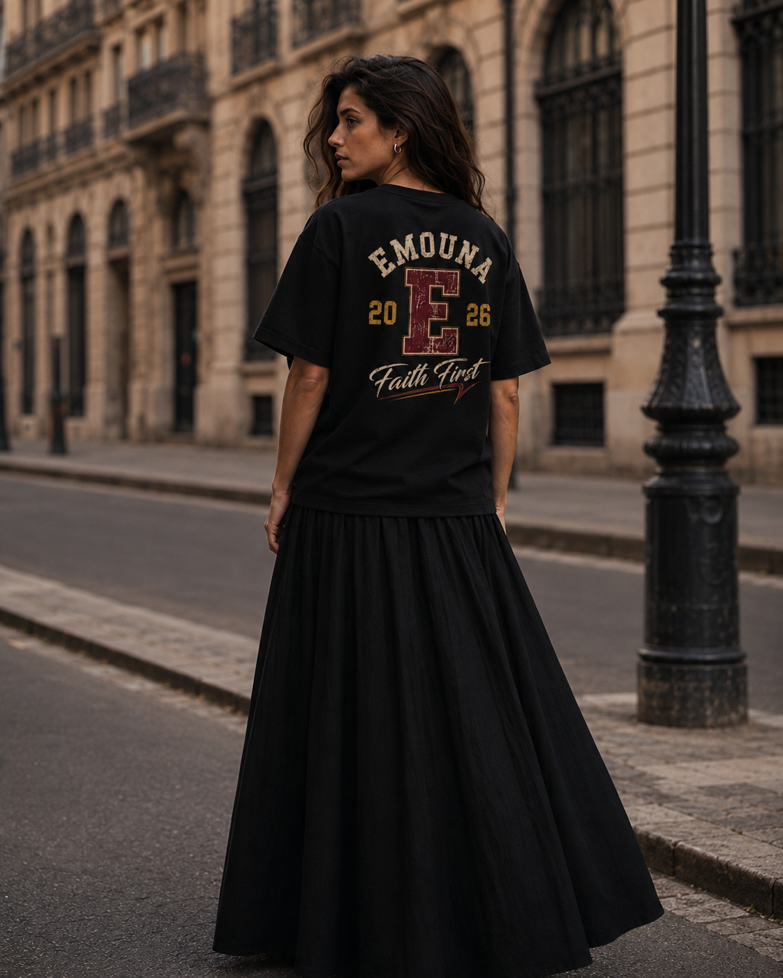 T-shirt Oversize Heavyweight EMOUNA 2026 – 400 GSM | EMETH