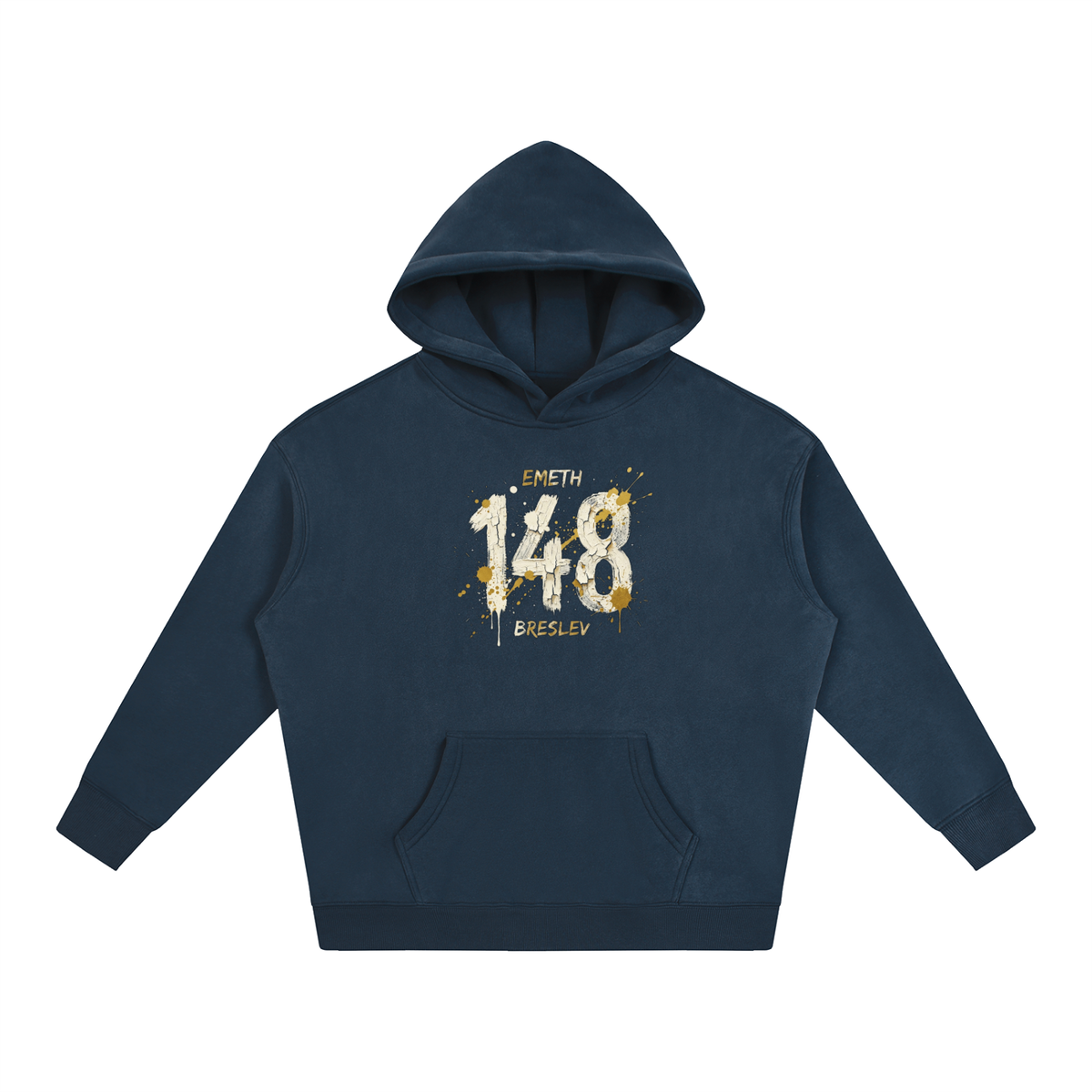 EMETH™ 148 HITBODEDOUT — Hoodie - Bleu marine / S - EMETH