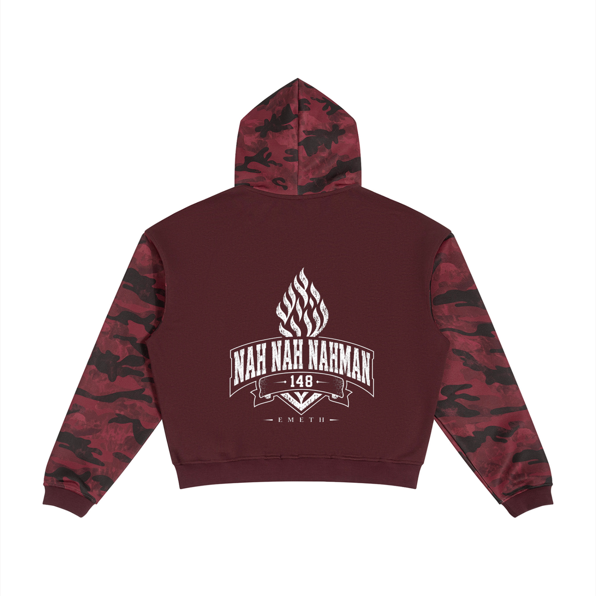 EMETH NAH NAH NAHMAN | Hoodie Zippé Camo