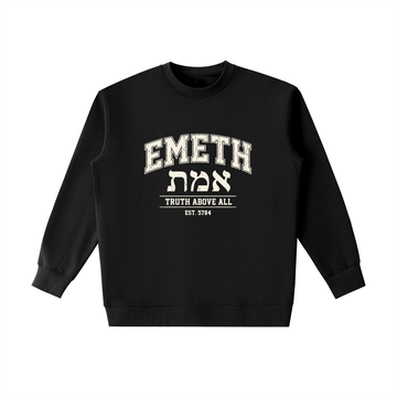 EMETH Truth Above All | Sweat Col Rond