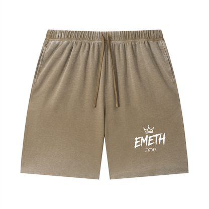 EMETH Essential Washed Shorts