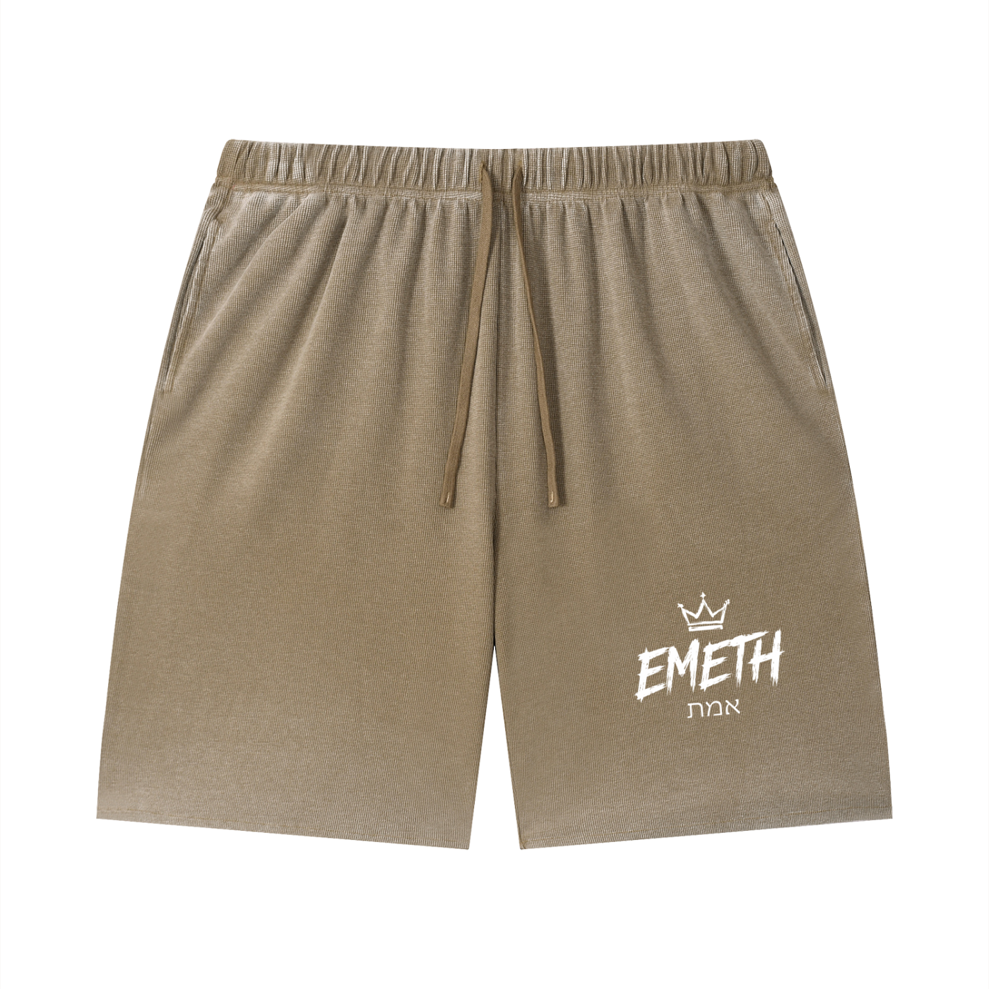 Ensemble EMETH Essential Washed Noir – T-shirt Oversized & Short Premium