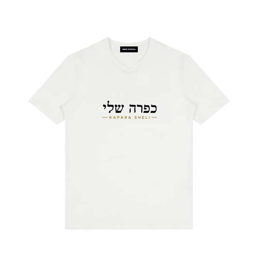 T-shirt EMETH Kapara Sheli – Col V Premium Slim Fit 230G