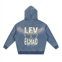 EMETH™ 13 Ahava — Hoodie Zippé Heart - Noir / S - EMETH