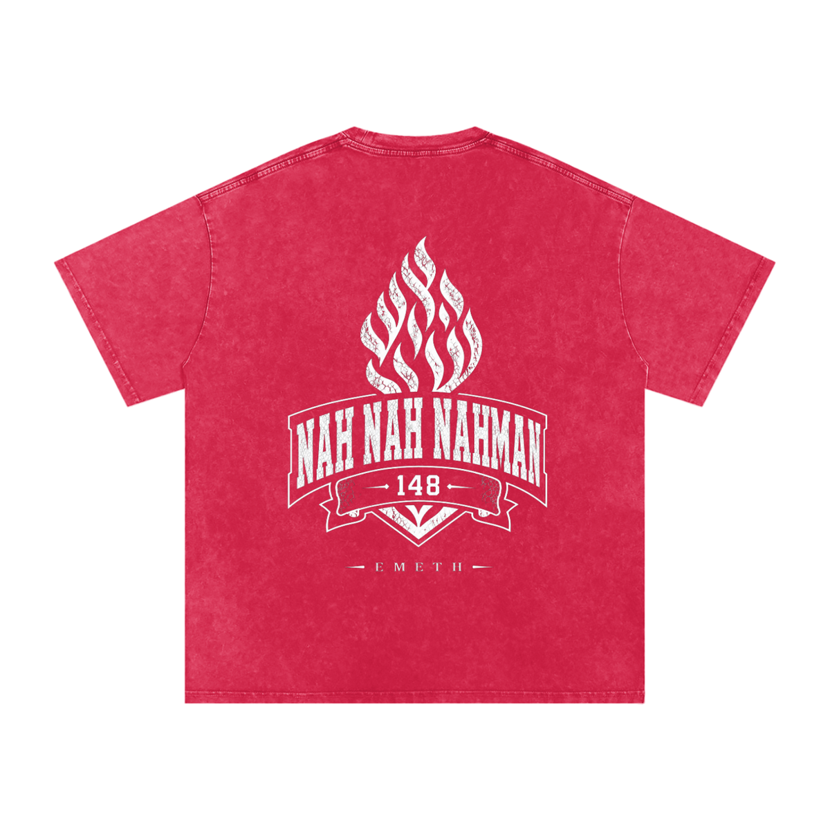 EMETH NAH NAH NAHMAN | T-shirt Snow Wash