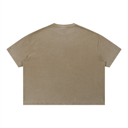 Ensemble EMETH Essential Washed Noir – T-shirt Oversized & Short Premium