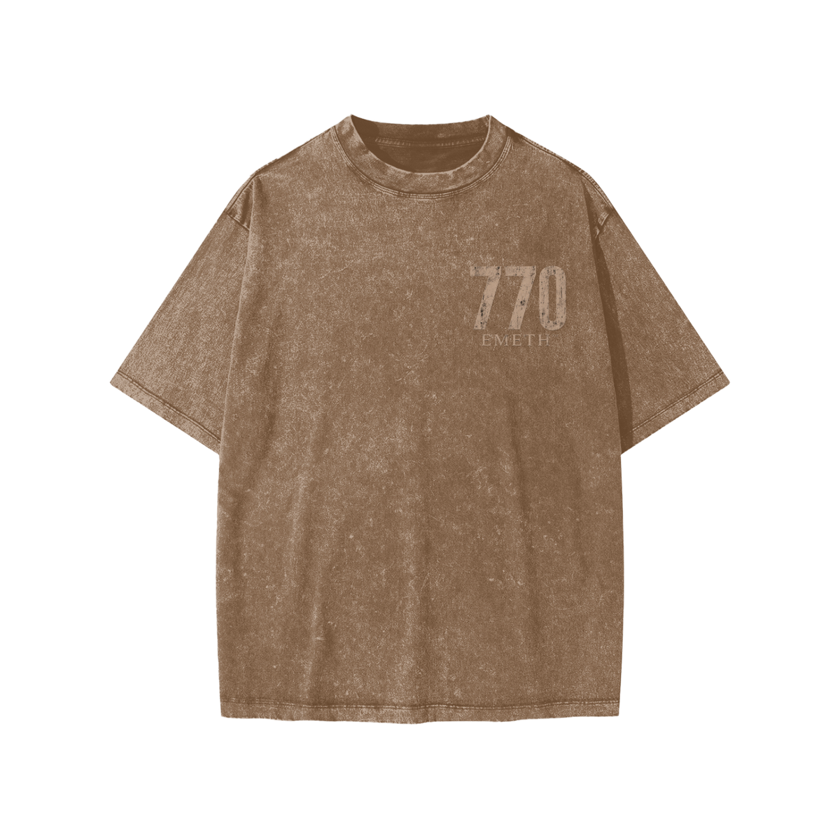 T-shirt Enfant Snow Washed 770 Signature – 270 GSM | EMETH Kids