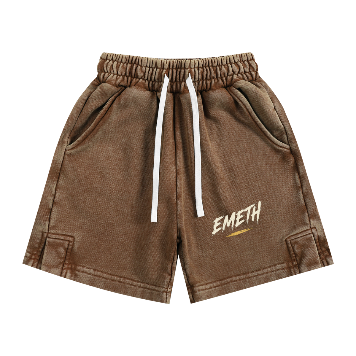 Short Enfant Snow Washed EMETH Signature – 290 GSM | EMETH Kids