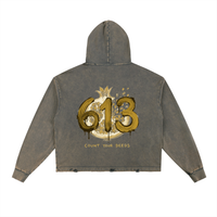 EMETH™ 613 — Hoodie Pomegranate - Gris / S - EMETH