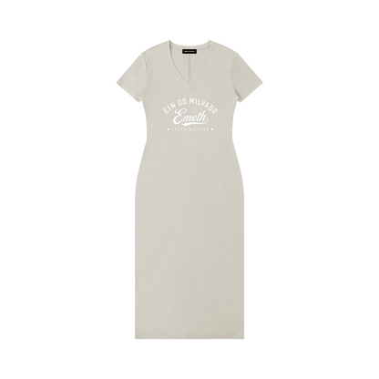 EMETH Ein Od Milvado | Robe Longue Col V