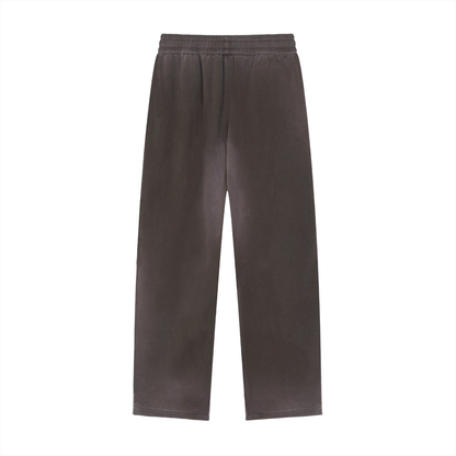 EMETH™ Jogger Sun Fade Bords Bruts | Straight Oversize