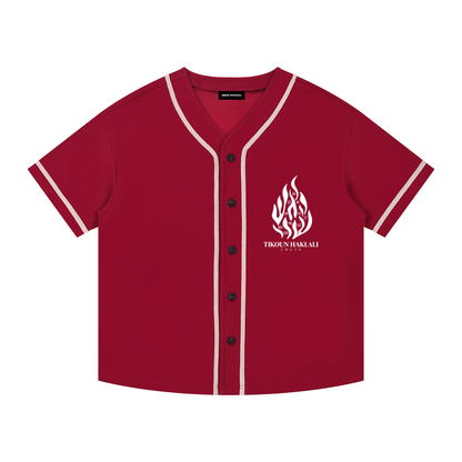 EMETH Tikoun Haklali | Maillot Boutonné Rouge