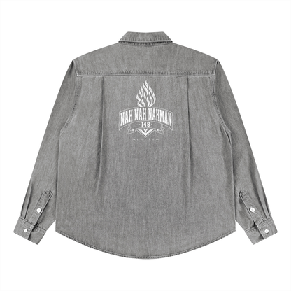 EMETH NAH NAH NAHMAN | Chemise Denim Vintage Wash