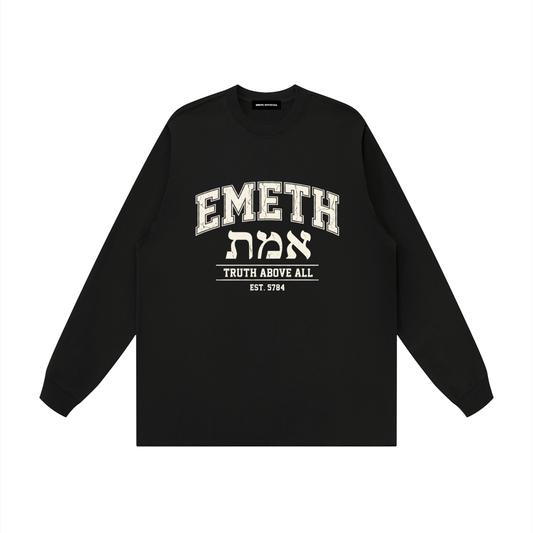EMETH Truth Above All | T-shirt Manches Longues
