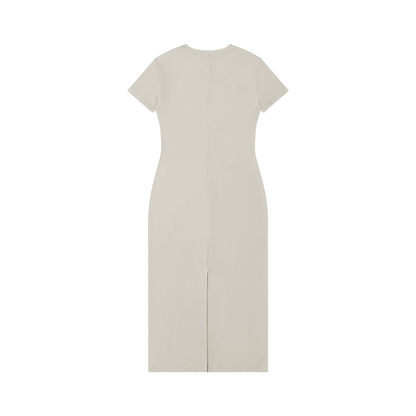 EMETH Ein Od Milvado | Robe Longue Col V