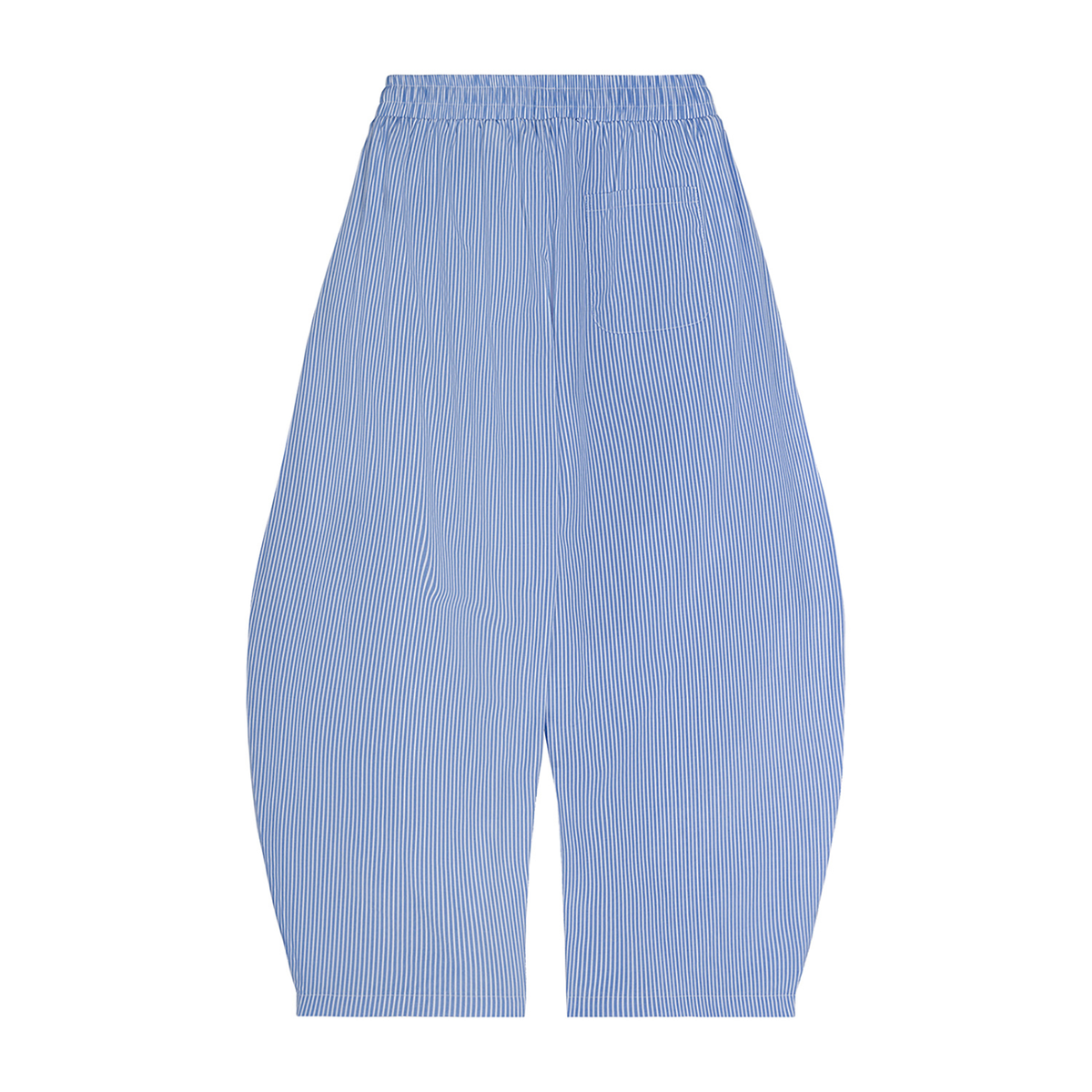 EMETH™ Pantalon Barrel Rayé | Coupe Fuselée Oversize