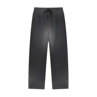 EMETH™ Jogger Sun Fade Bords Bruts | Straight Oversize