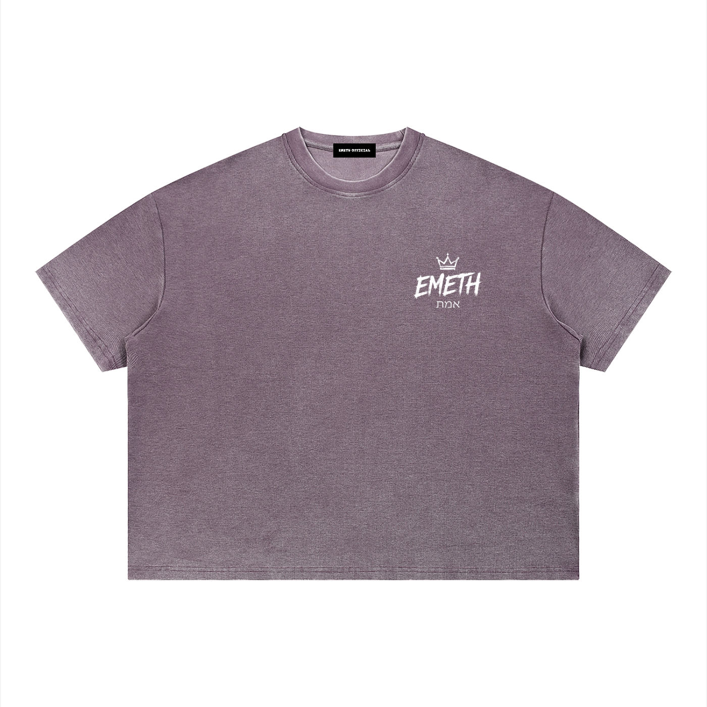 Ensemble EMETH Essential Washed Noir – T-shirt Oversized & Short Premium