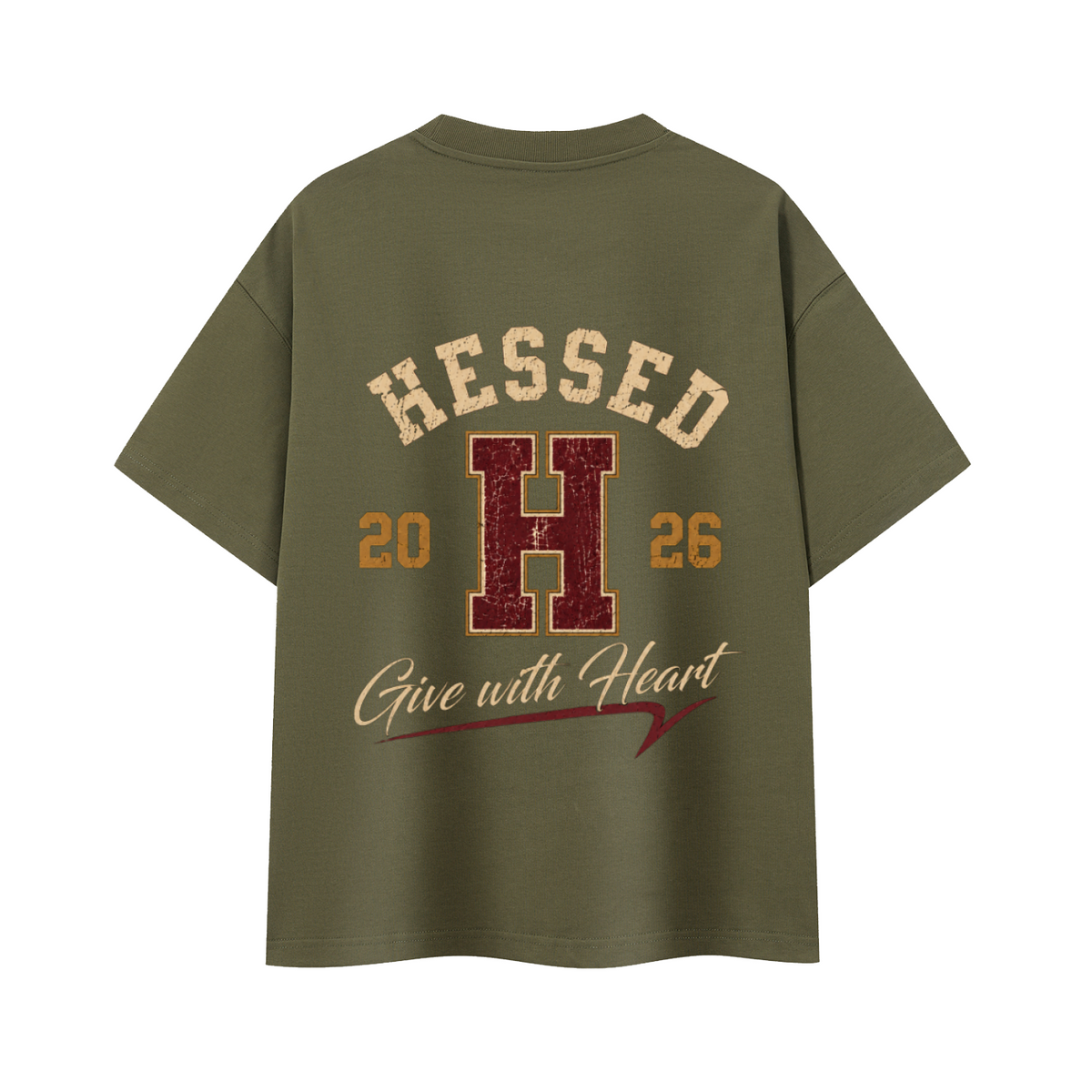 T-shirt Oversize Heavyweight HESSED 2026 – 400 GSM | EMETH