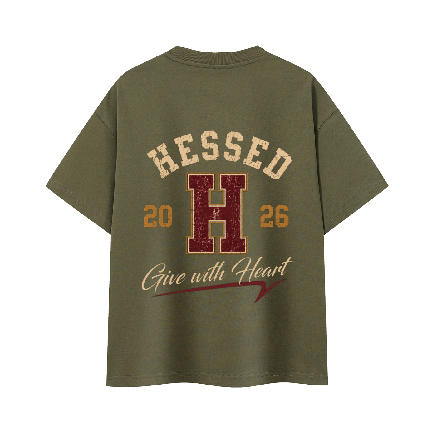 T-shirt Oversize Heavyweight HESSED 2026 – 400 GSM | EMETH