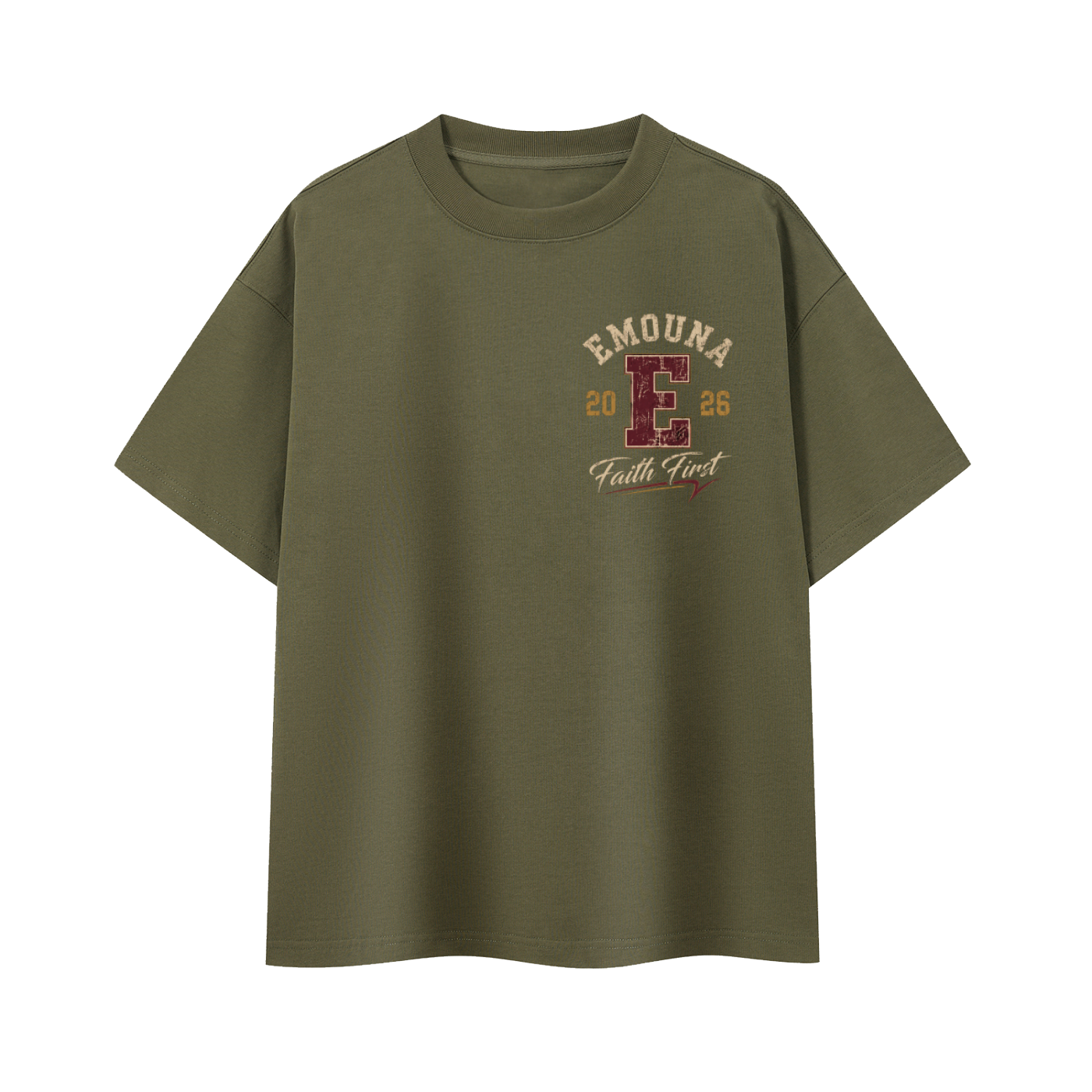 T-shirt Oversize Heavyweight EMOUNA 2026 – 400 GSM | EMETH