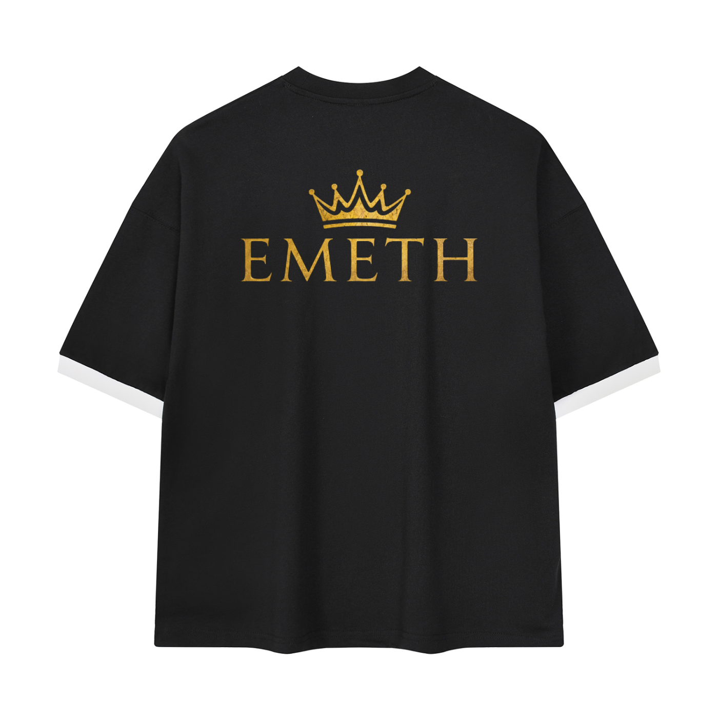 EMETH Golden Phoenix Oversized T-Shirt