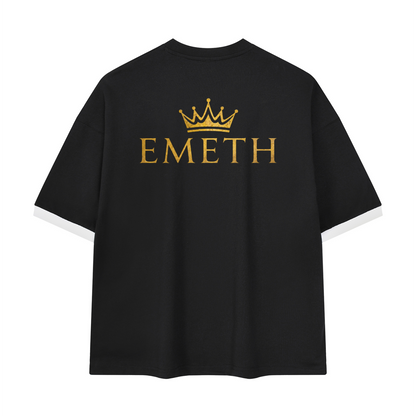 EMETH Golden Phoenix Oversized T-Shirt