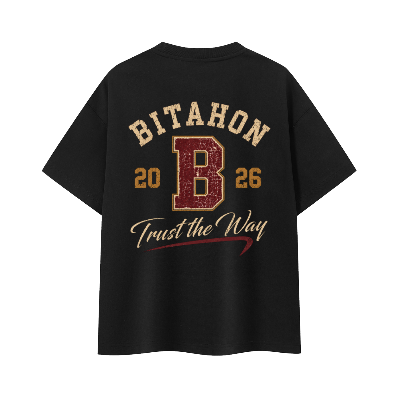 T-shirt Oversize Heavyweight BITAHON 2026 – 400 GSM | EMETH