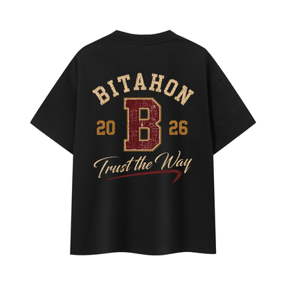 T-shirt Oversize Heavyweight BITAHON 2026 – 400 GSM | EMETH