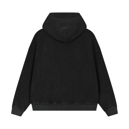 EMETH UNI | Sweat à Capuche Délavé Premium 380 g/m²