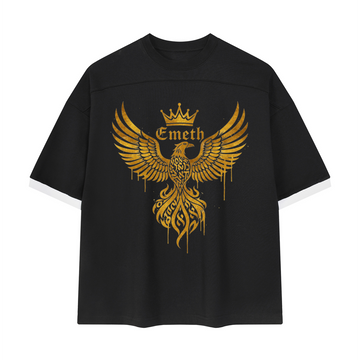 EMETH Golden Phoenix Oversized T-Shirt