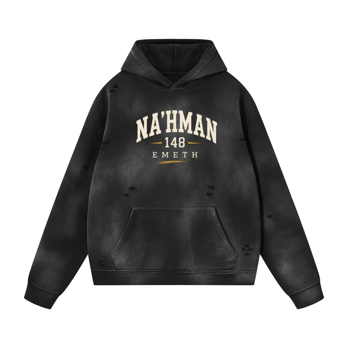 EMETH NA'HMAN 148 | Vintage Oversize Hoodie 350G