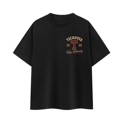 T-shirt Oversize Heavyweight TECHOUVA 2026 – 400 GSM | EMETH