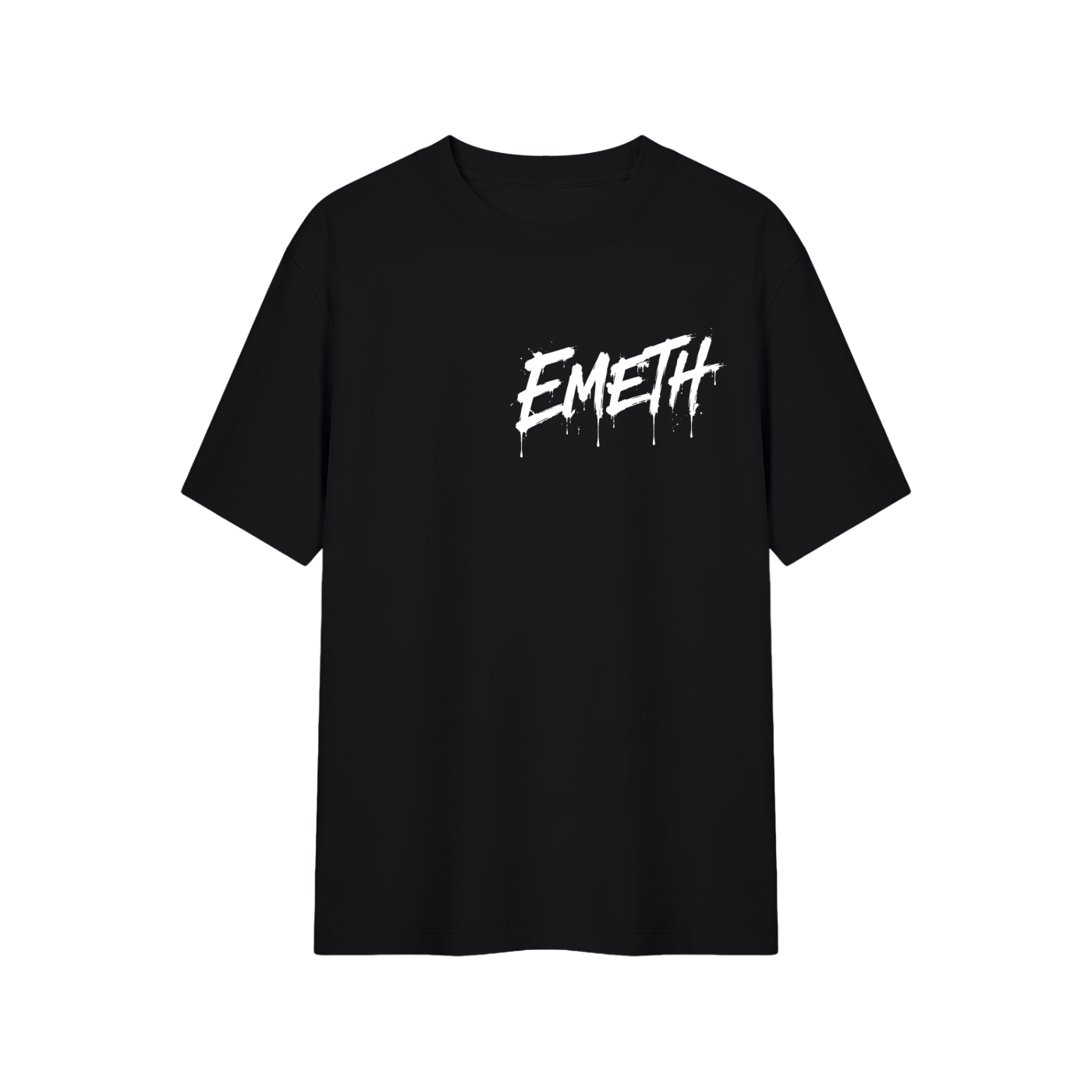 T-shirt Signature EMETH™ – Édition Graffiti | 240 GSM