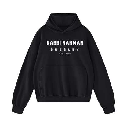 EMETH Rabbi Nahman Breslev | Hoodie Premium Oversized Unisexe 360 g/m²