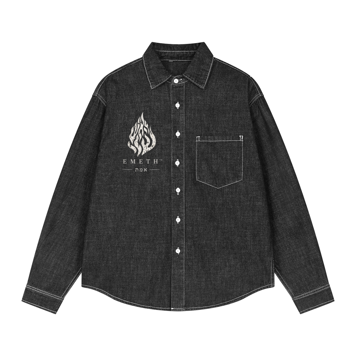 EMETH NAH NAH NAHMAN | Chemise Denim Vintage Wash