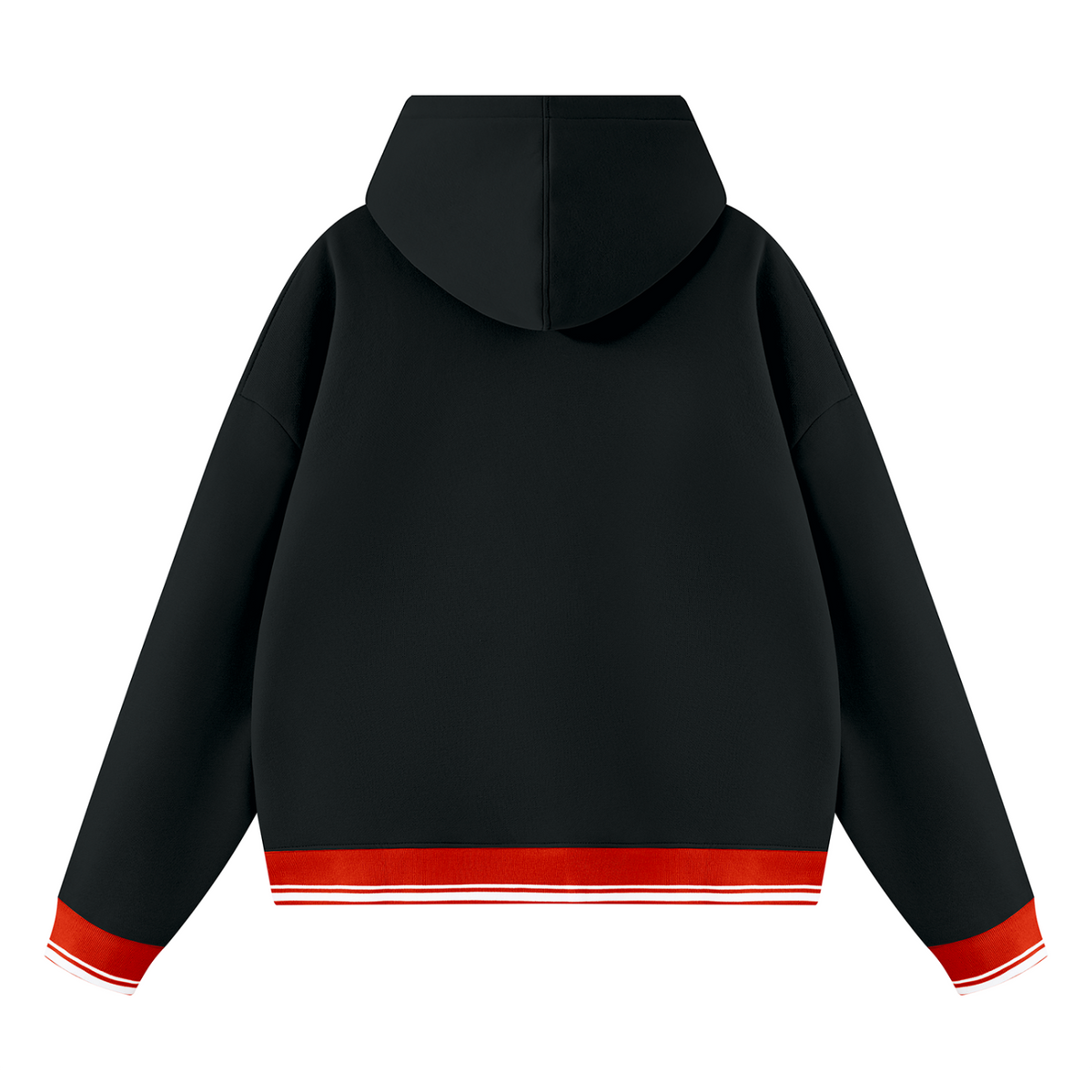 EMETH UNI | Sweat à Capuche Contrasté Oversize 345 g/m²
