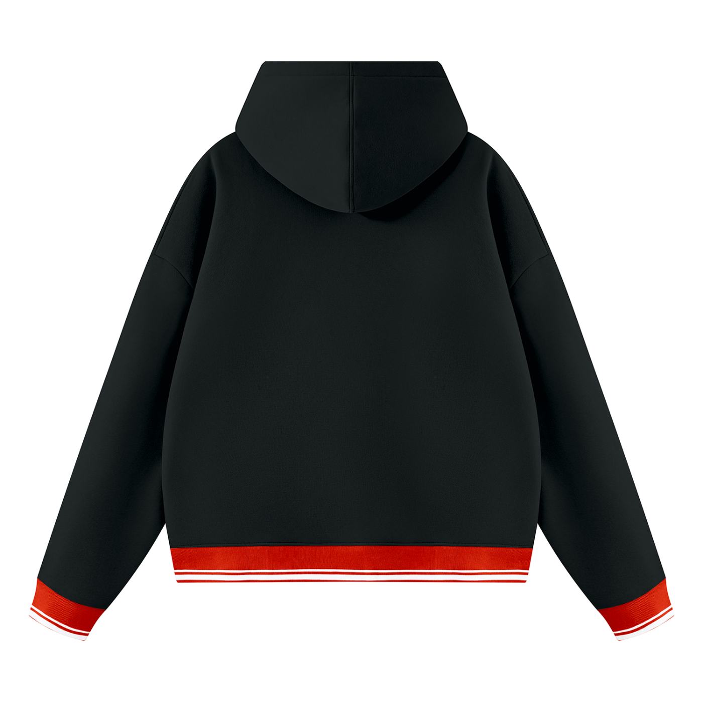 EMETH UNI | Sweat à Capuche Contrasté Oversize 345 g/m²