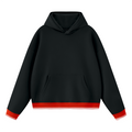 EMETH UNI | Sweat à Capuche Contrasté Oversize 345 g/m²