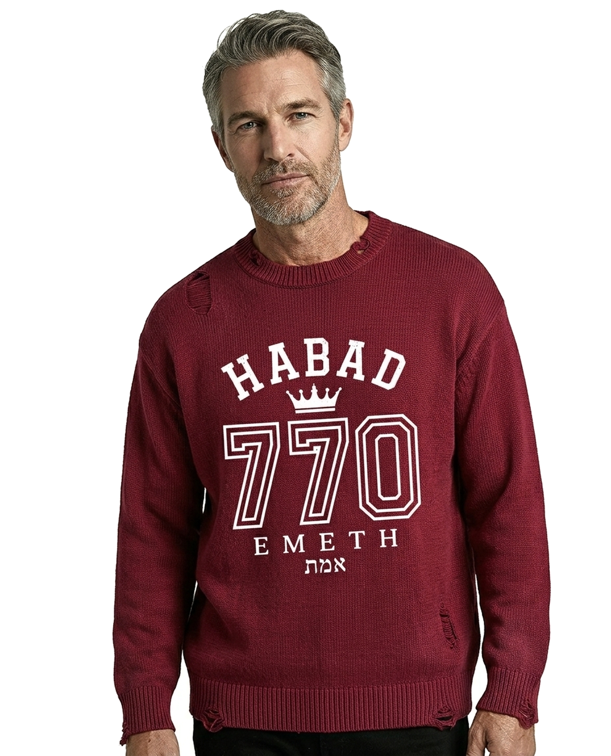 EMETH Habad 770 Sun Fade | Sweat Col Rond