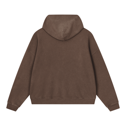 EMETH UNI | Sweat à Capuche Délavé Oversize 380 g/m²