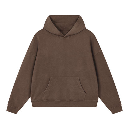 EMETH UNI | Sweat à Capuche Délavé Oversize 380 g/m²