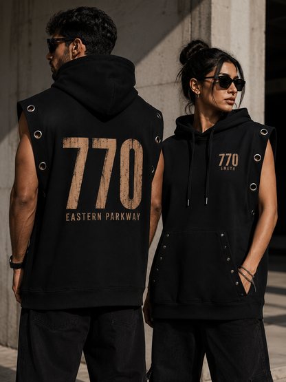 EMETH 770 Eastern Parkway Sleeveless Hoodie