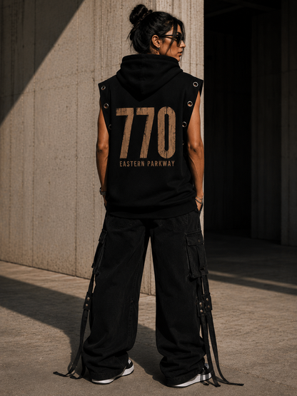 EMETH 770 Eastern Parkway Sleeveless Hoodie