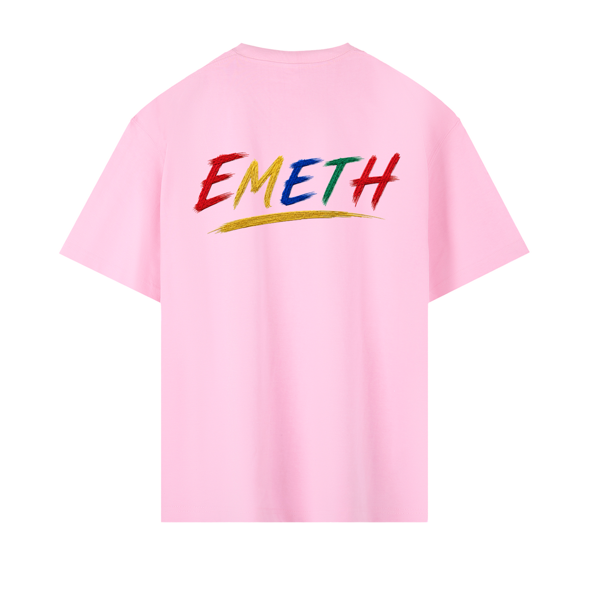 EMETH Signature Couleur T-shirt Oversize